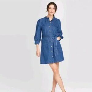 Who What Wear Denim Dress